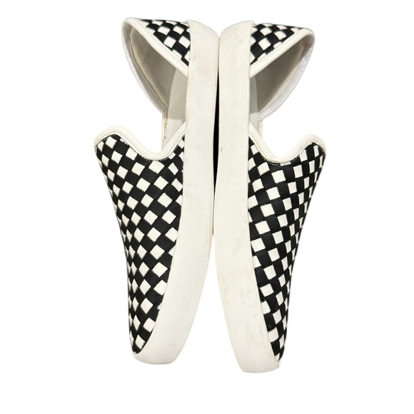 Freda Salvador Eddy D’Orsay  Checkered Slip-Ons Sneaker Flats Size 6 - Picture 12 of 15